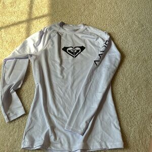 Roxy SPF 50 beach coverup shirt